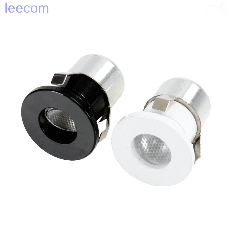 For Kitchen Hot Selling 2022 10pcs/lot Led Mini Cabinet Downlight 1w Diameter 31mm Ac230v Gold Frame Recessed Ceiling No Flicker