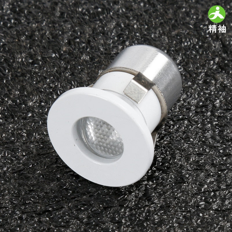 For Kitchen Hot Selling 2022 10pcs/lot Led Mini Cabinet Downlight 1w Diameter 31mm Ac230v Gold Frame Recessed Ceiling No Flicker