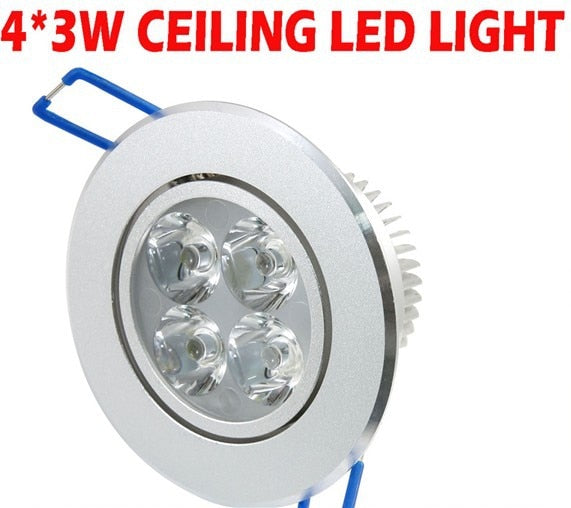Led Ceiling Light 3x3w 9W 12W 15W Dimmable LED Recessed Ceiling Down Spotlight Led Bulb Lamp Downlight Lighting Spotlight