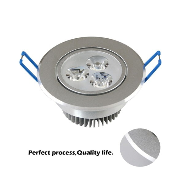 Led Ceiling Light 3x3w 9W 12W 15W Dimmable LED Recessed Ceiling Down Spotlight Led Bulb Lamp Downlight Lighting Spotlight