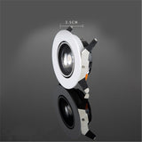 LED Recessed Spot 3W / 5W / 7W / 12W Foldable 350 ° Rotating Dimmable COB downlight Stretchable LED Spot light Indoor Lighting