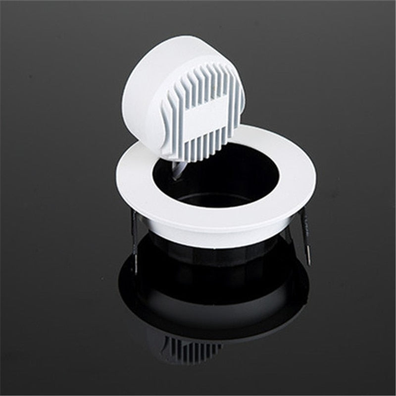 LED Recessed Spot 3W / 5W / 7W / 12W Foldable 350 ° Rotating Dimmable COB downlight Stretchable LED Spot light Indoor Lighting