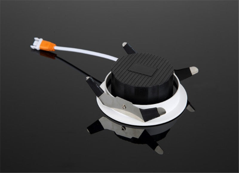 LED Recessed Spot 3W / 5W / 7W / 12W Foldable 350 ° Rotating Dimmable COB downlight Stretchable LED Spot light Indoor Lighting