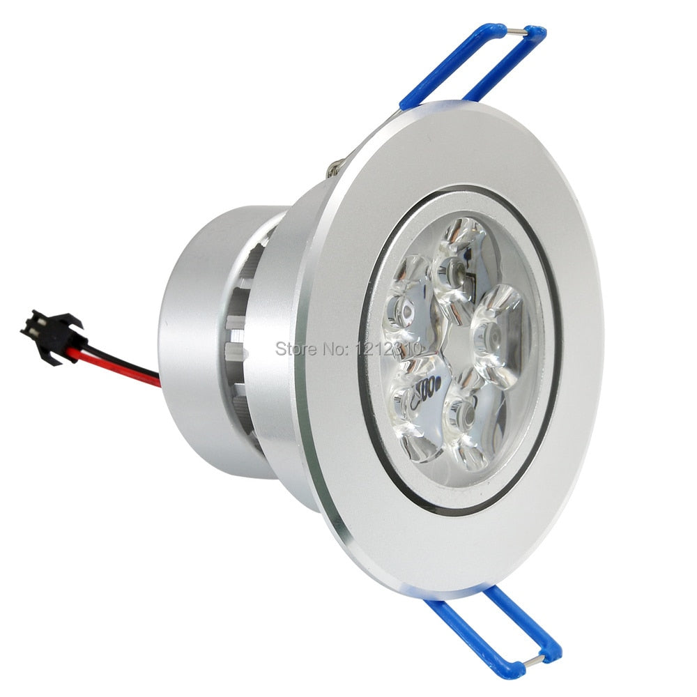 LED Downlight 10pcs/lot Dimmable 9W 12W 15W Ceiling downlight LED lamp Recessed Cabinet wall Bulb 110V-220V for home living room