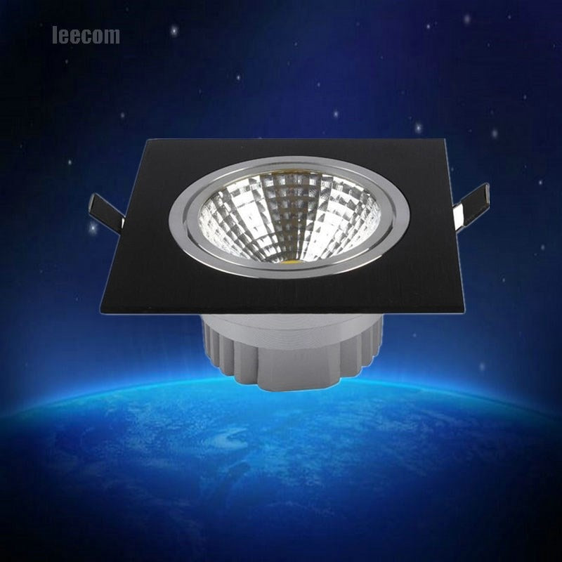 2018 Limited Square Bright Recessed 5w Led Dimmable Downlight Cob 3w Spot Light Decoration Ceiling Lamp Ac 110v 220v