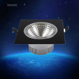 2018 Limited Square Bright Recessed 5w Led Dimmable Downlight Cob 3w Spot Light Decoration Ceiling Lamp Ac 110v 220v