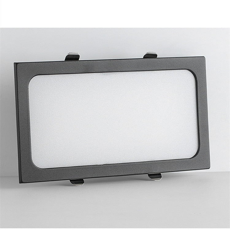 LED downlight 1 panel embedded 12W 18W 24w square LED spotlight LED ceiling light AC110V 220V