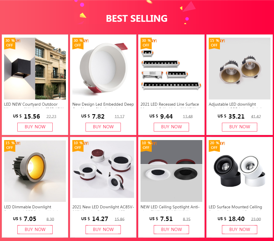 GAOYI Square LED Downlight 7W 12W 15w 20w 85-265V COB Ceiling Kitchen Living Room Indoor Angle Adjustable Anti Glare Recessed