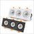 Three Head COB LED Downlight, Dimmable Square Spotlight, Indoor Lighting, 3x 7W, 3x10W, 3x12W, 3x15W, AC85 ~ 265V