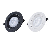 Ultra-thin recessed led downlight 5w 10w 15w 20w panel light Built-in LED mini downlight