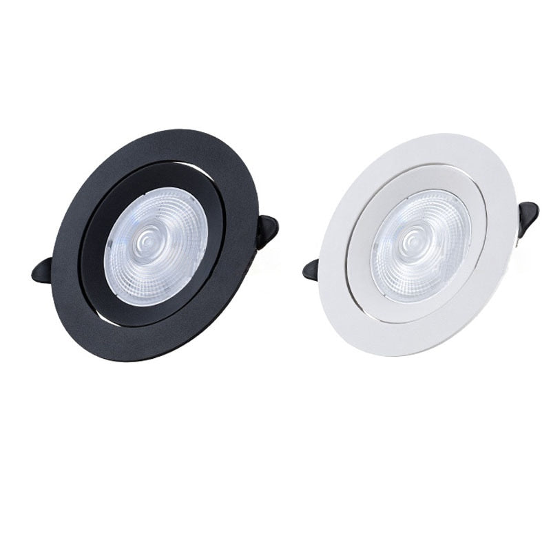 Ultra-thin recessed led downlight 5w 10w 15w 20w panel light Built-in LED mini downlight