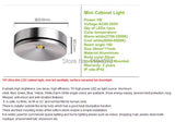 Super 1W High quality Warm Cool White Led puck light for Home Kitchen Lighting AC85-260V