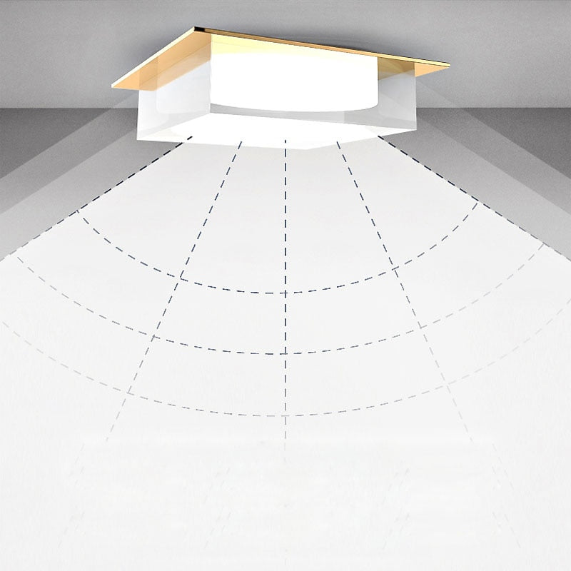 Luxury Style Acrylic 3 Colors Dimming DimLed downlight 5W 7W spot light led lamps ceiling lamp For Indoor recessed lighting