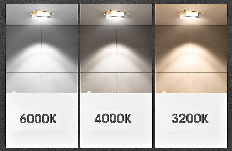 Luxury Style Acrylic 3 Colors Dimming DimLed downlight 5W 7W spot light led lamps ceiling lamp For Indoor recessed lighting