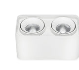 Square COB LED dimmable Downlights 10W/12W/20W/24W Surface Mounted LED Ceiling Lamps Spot Light LED Downlights AC85V-265V