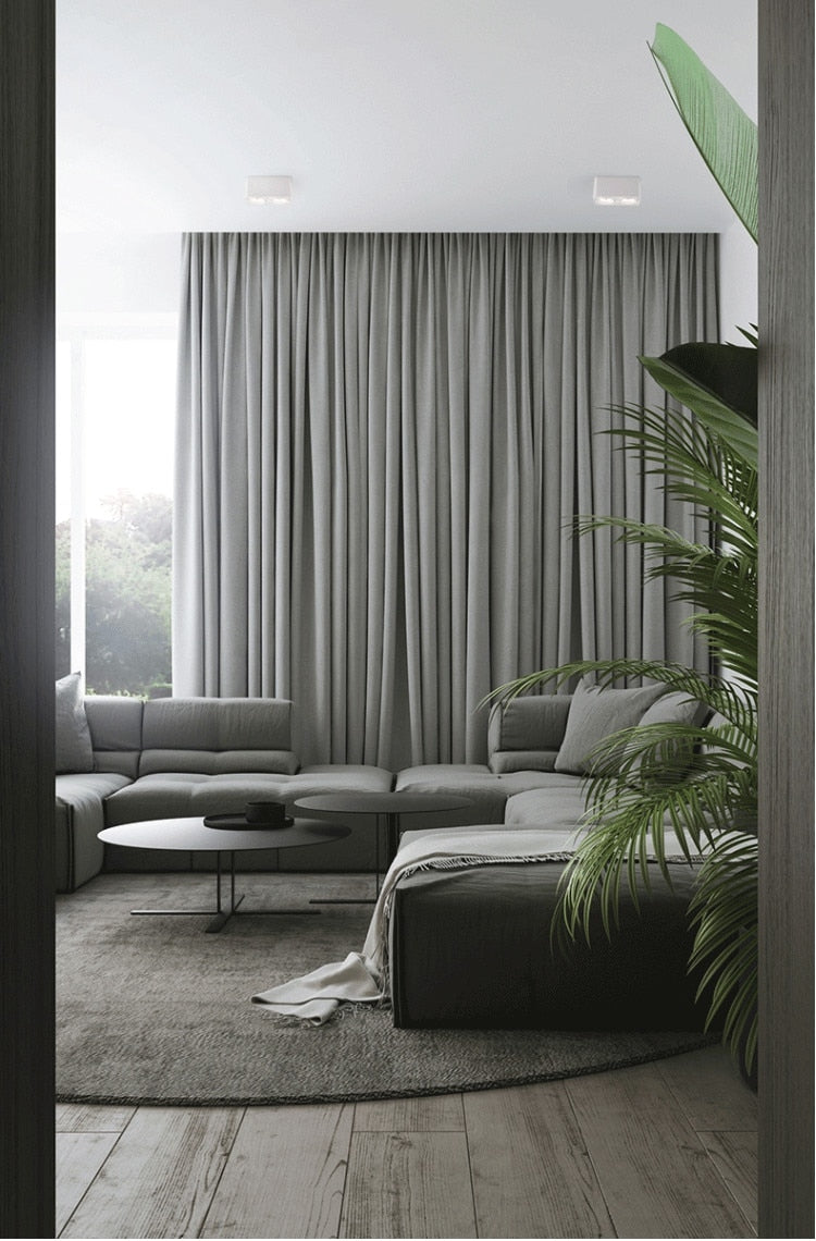 Square COB LED dimmable Downlights 10W/12W/20W/24W Surface Mounted LED Ceiling Lamps Spot Light LED Downlights AC85V-265V