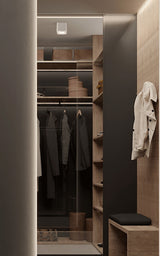 Square COB LED dimmable Downlights 10W/12W/20W/24W Surface Mounted LED Ceiling Lamps Spot Light LED Downlights AC85V-265V