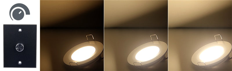 Tokili 6-Pack Recessed Downlight LED 3W Low Profile Spring Clips Mount Full Aluminium Ceiling Lamp DC12V 240LM for RV Boat House