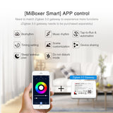 Miboxer Zigbee 3.0 6W/12W RGB+CCT LED Downlight AC100~240V Ceiling Light Round Panel lamp Zigbee 3.0 Remote/APP/Voice Control