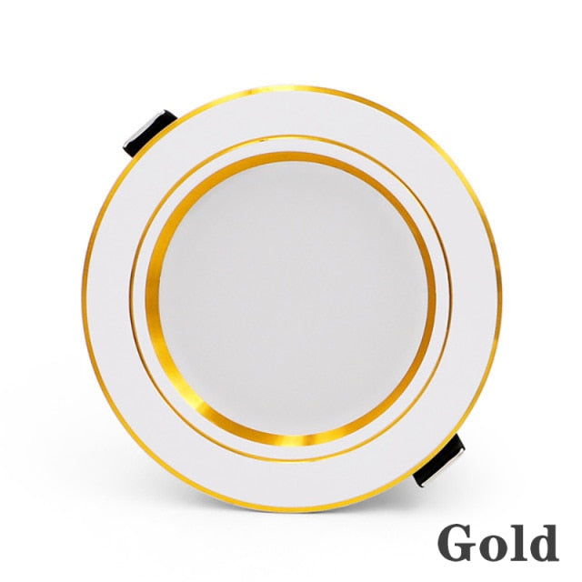 Led Downlight AC220V Ceiling Light 5W 9W 12W Recessed Down light Round Led Panel Light 15W 18W Spotlight Indoor Lighting