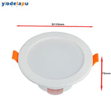 LED Downlight WiFi TUYA Smart Life Dimming Bluetooth lamp 7W 3.5inches RGB Change Warm Cool light Work with Alexa Google Home