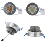 Led Downlight 9W 12W 15W LED Epistar Ceiling lamp lights For home 220V 110V warm white bathroom light Indoor Lighting