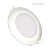 Tokili Ultra Thin LED Downlight 12V 3.5&quot; 5W Recessed Puck Light for Camper Van, Trailer, RV, Yachts Interior Overhead Lighting