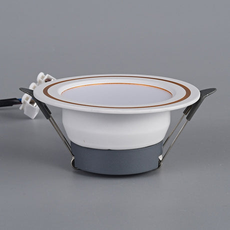2022 Ultra-thin Embedded LED Downlight 5W 7W Dimmable AC90-260V Spot Recessed LED Ceiling Downlight Light Tri-tone Light Lamp