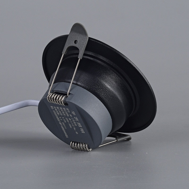 2022 Ultra-thin Embedded LED Downlight 5W 7W Dimmable AC90-260V Spot Recessed LED Ceiling Downlight Light Tri-tone Light Lamp