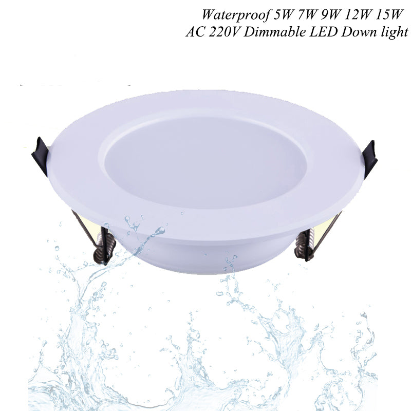 Led Downlights LED 1W 3W 5W 7W 9W 12W 15W Downlight 2835chip Lamps lights Led Ceiling Lamp Home Indoor Lighting