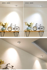 Dimmable LED Downlights Indoor Lighting 10W 15W 20W 30W, AC85-265V Adjustable 360° COB