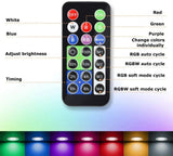 2021 Latest European Style RGB Panel Light Downlight 4W LED Remote Control Dimmable Ambient Light Ceiling Hole Light Hole Light