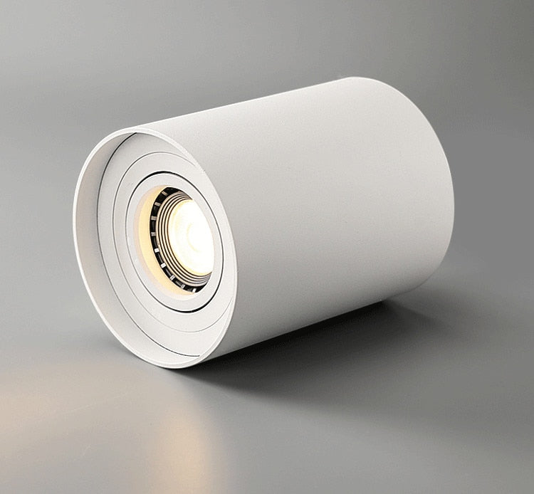 Dimmable Rotating 360° LED Downlights 7W 12W COB LED Ceiling Spot Lights GU10 Light Source LED Background Lamps Indoor Lighting