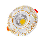 Dimmable Led Downlight Light COB Ceiling Spot Light 3W 5W 7W 9W Ceiling Recessed Lights Indoor Lighting Resin Body AC110V 220V