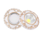 Dimmable Led Downlight Light COB Ceiling Spot Light 3W 5W 7W 9W Ceiling Recessed Lights Indoor Lighting Resin Body AC110V 220V
