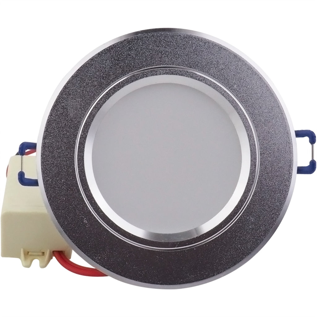 Noble All Aluminum Dimmable 6 LED Downlight 6Pcs/Lots  Waterproof Warm White Cold White Recessed LED Lamp Spot Light AC220V