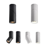 Surface mount downlight 3W 5W 7W 12W 15W, 360° rotating spotlight AC85-265V LED wall light COB downlight indoor lighting