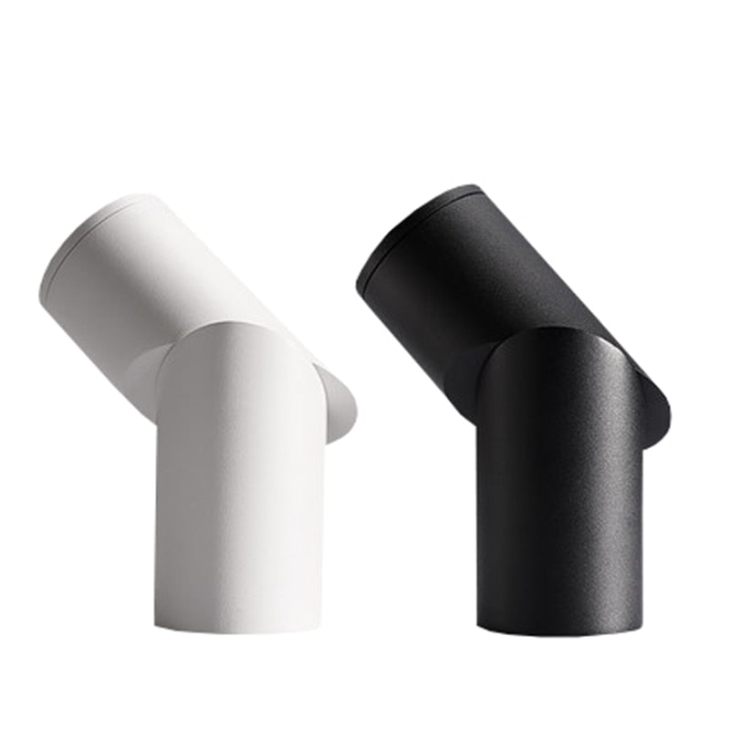 Surface mount downlight 3W 5W 7W 12W 15W, 360° rotating spotlight AC85-265V LED wall light COB downlight indoor lighting