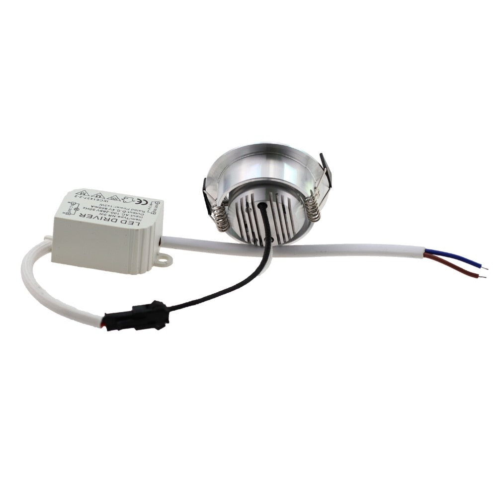 LED Downlight 3W AC/DC 10PCS LED ceiling lamp Adjustable Spot light Downlights Indooring Lighting