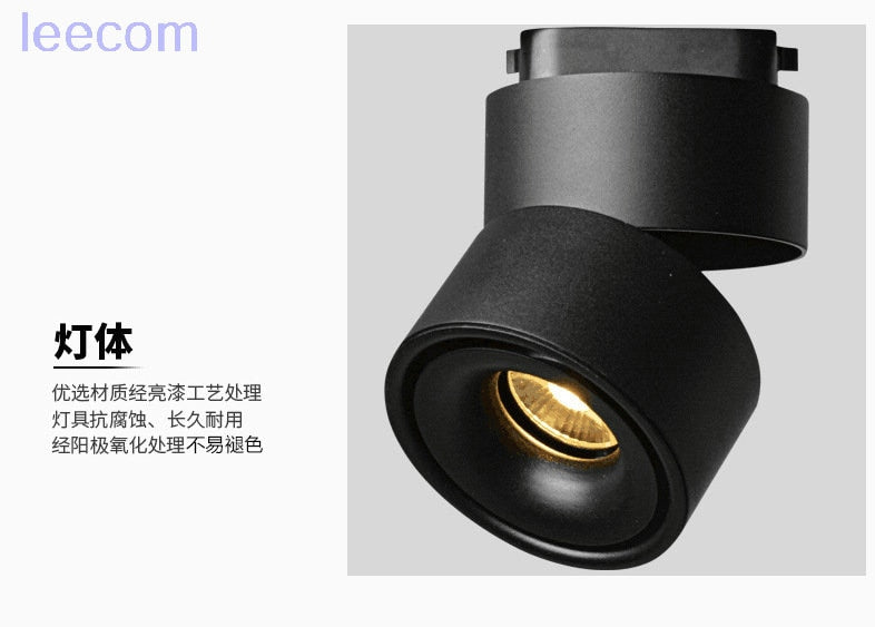 Led downlight round circular astigmatism LED light surface mounted 7w 12w 15w highlight lamp indoor lighting kitchen