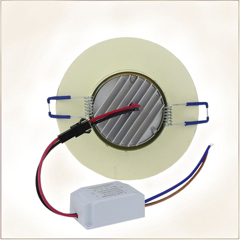 Vintage European LED Ceiling Downlight 5W 7W 220V Retro Round Recessed Ceiling Lamp Bulb Bedroom Kitchen Indoor LED Spot Light