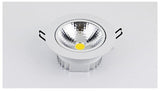 Dimmable LED Downlight 3W 5W 7W 10W 12W 15W 20W 30W Spot LED Dimmable 110V 220V LED Spot Recessed Downlight White house