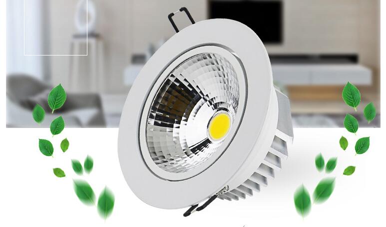 Dimmable LED Downlight 3W 5W 7W 10W 12W 15W 20W 30W Spot LED Dimmable 110V 220V LED Spot Recessed Downlight White house