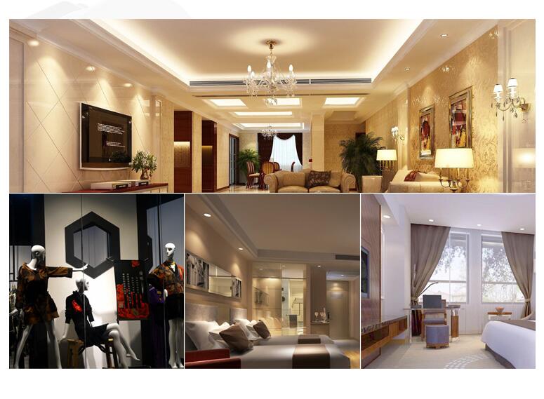 Dimmable LED Downlight 3W 5W 7W 10W 12W 15W 20W 30W Spot LED Dimmable 110V 220V LED Spot Recessed Downlight White house