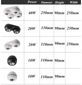 Dimmable Folding Rotating 360° LED Downlights 10W 20W 40W COB LED Ceiling Spot Lights AC85~265V LED LED Lamp Indoor Lighting