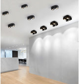 Dimmable Folding Rotating 360° LED Downlights 10W 20W 40W COB LED Ceiling Spot Lights AC85~265V LED LED Lamp Indoor Lighting