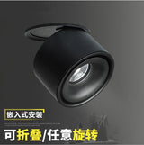 LED Downlights Recessed in Downlight LED Lighting COB 20W 15W Angle-adjustable+ AC110/220V Driver LED  Dimmable 6pcs