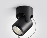 Hoge Kwaliteit Dimbare Roterende Led Downlighters Opbouw Aanpassing Cob Ac85-265V 10W 12W 15W 18W Led Plafond Lamp Spot Verlichting