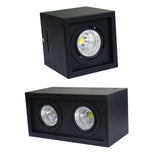 GD COB LED Downlight 14W 20W 30W Surface Mounted 1 Head 2 Head LED LED Grille Light AC85-265V COB LED Spot For Home Decor