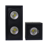 GD COB LED Downlight 14W 20W 30W Surface Mounted 1 Head 2 Head LED LED Grille Light AC85-265V COB LED Spot For Home Decor